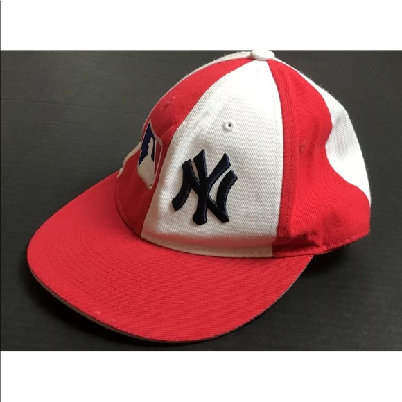 MLB Accessories Ny Yankees Vintage Fitted Baseball Hat Size Sm